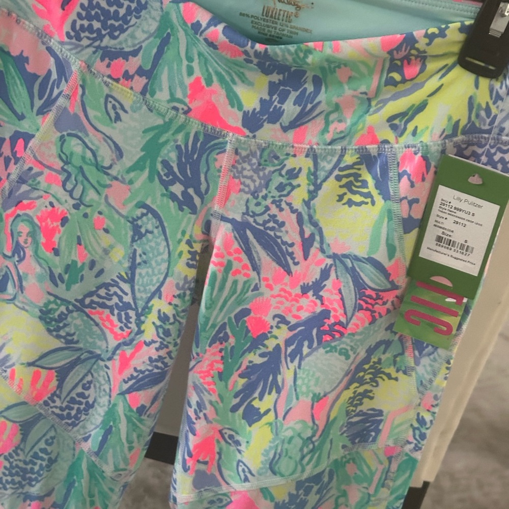 NEW Lilly Pulitzer small weekender crop leggings